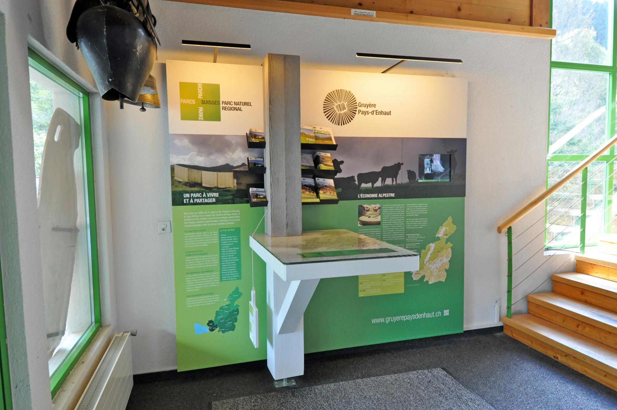 Info point - L’Etivaz visitor centre - The Park and the alpine economy ...