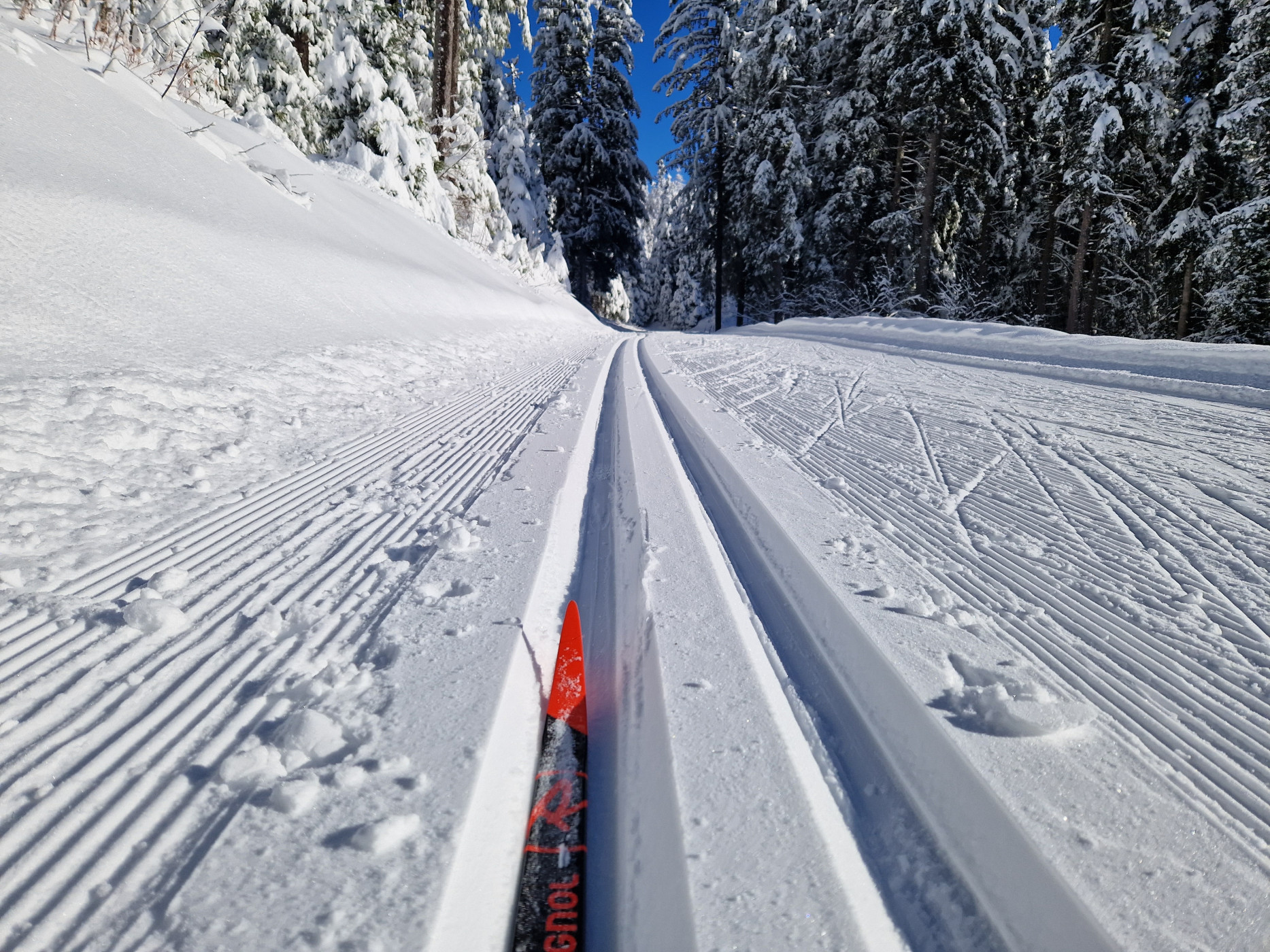 Langlaufzentrum Gantrisch - 45 Kilometer gespurte Loipen