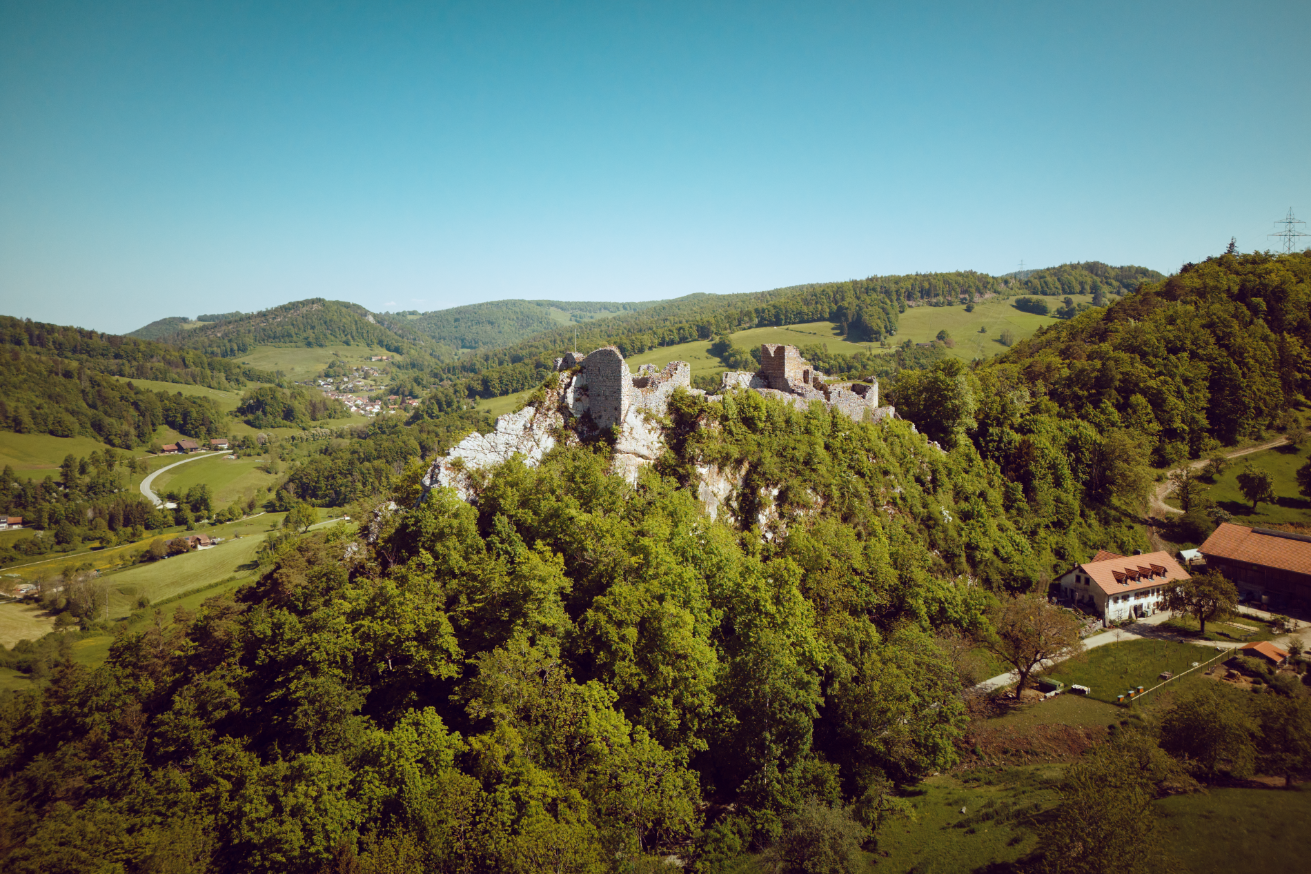 Waldwanderung vom Thal über die 1. Jurakette ins Gäu