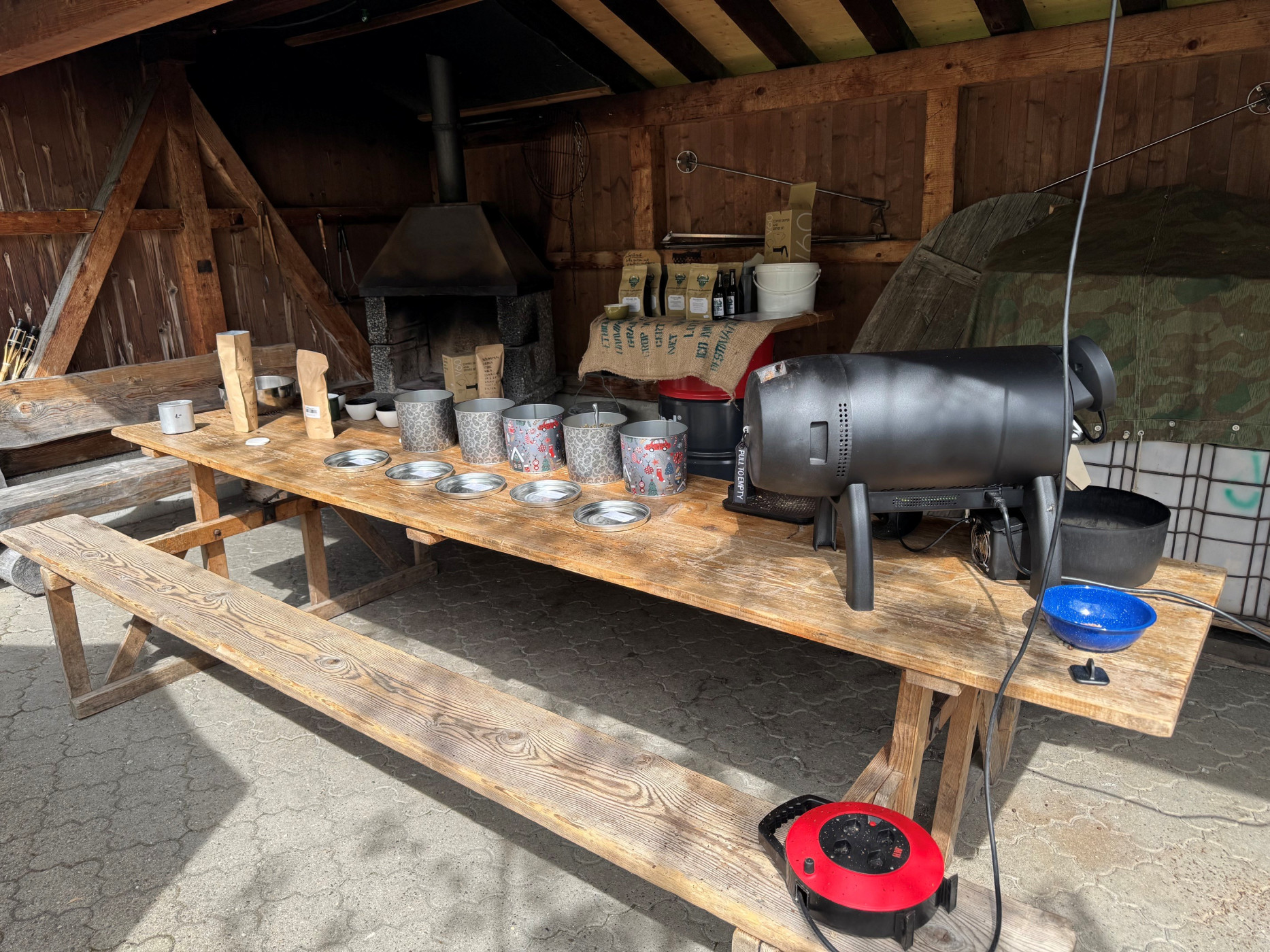 Kaffeerösten über dem Feuer – Kurs für Kaffeeliebhaber
