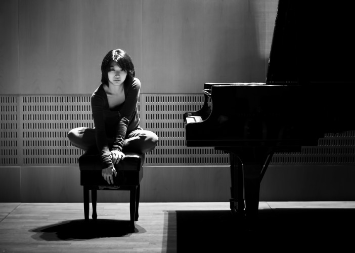 Klaviervirtuosin Claire Huangci zu Besuch in Rüeggisberg