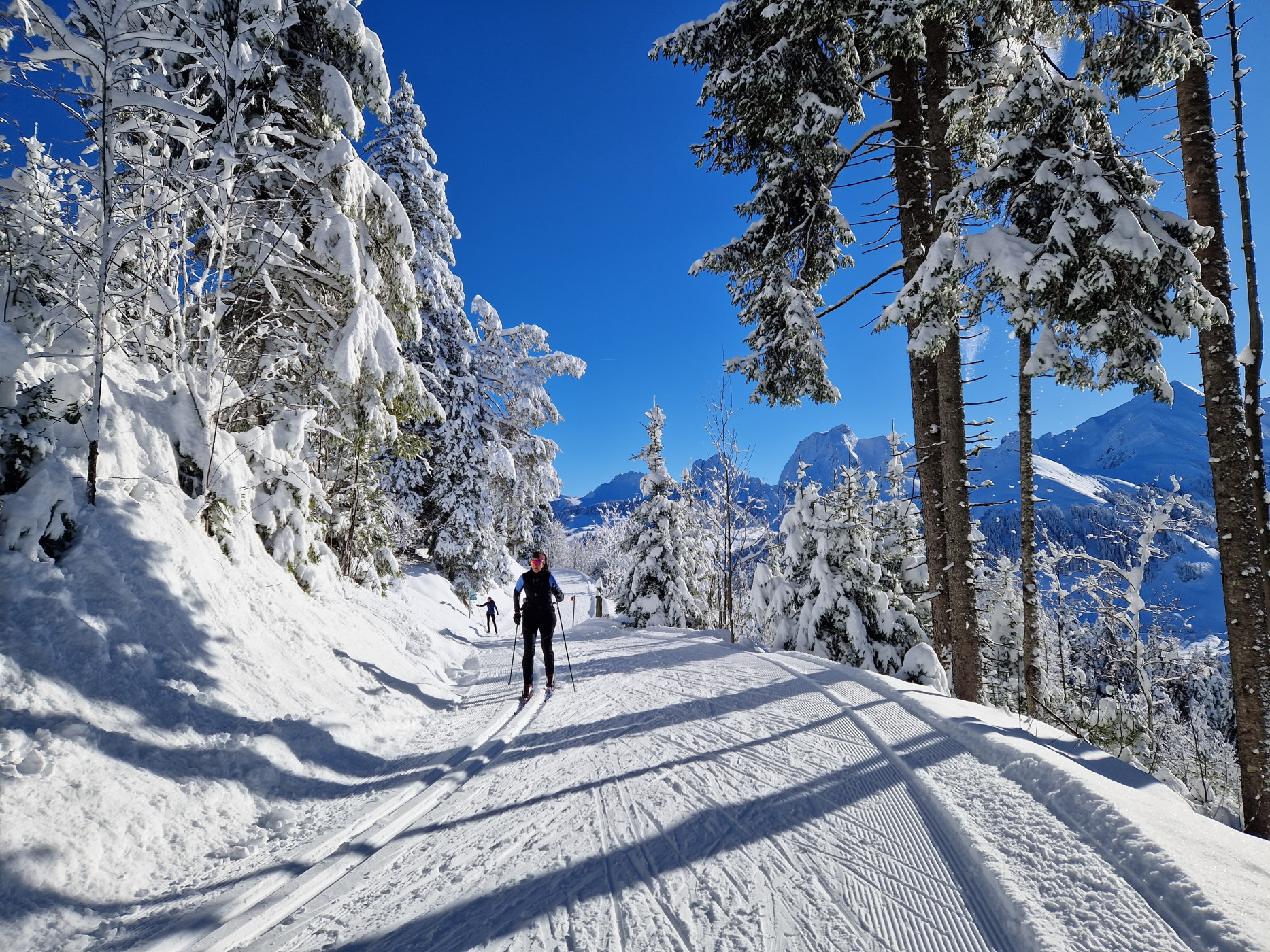 Langlaufzentrum Gantrisch - 45 Kilometer gespurte Loipen
