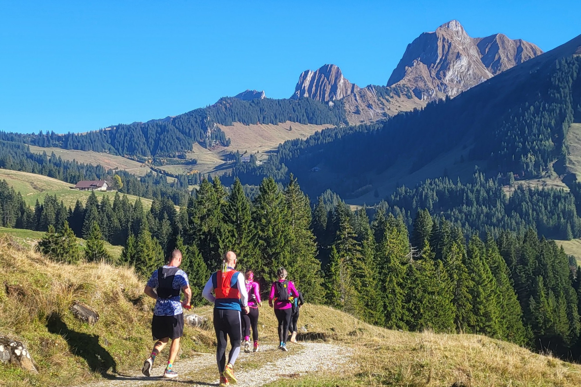 Sommer-Trailrunning-Weekend im Naturpark Gantrisch