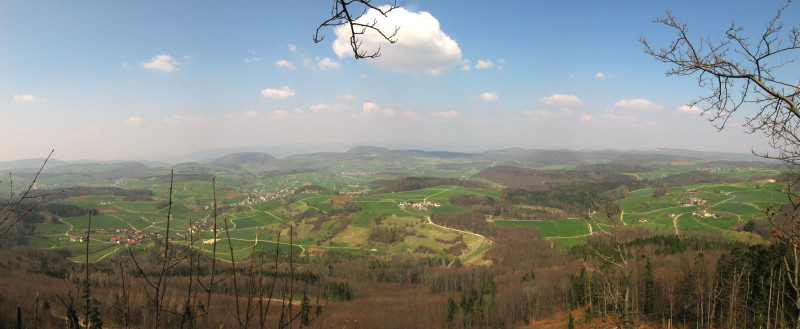 Zeiher Homberg Aussichtspunkt Mit Blick Ins Obere Fricktal Netzwerk 
