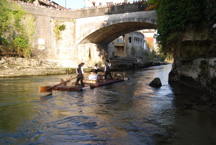 Flösserweg Etappe 1: Laufenburg-Hottwil - © Jurapark Aargau